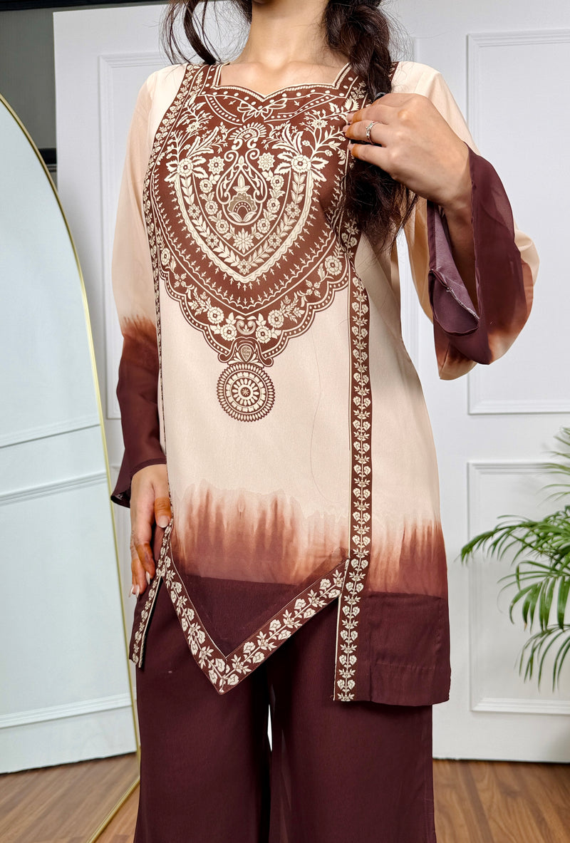 2Pc Digital Printed Swiss Lawn Dress for Women