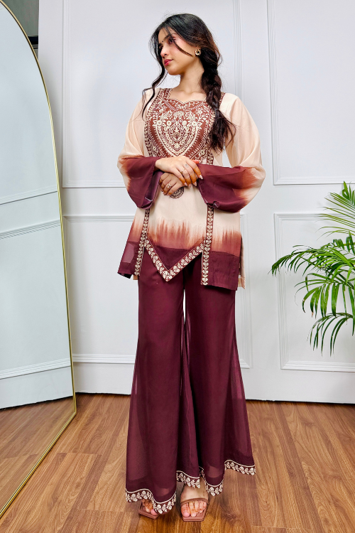 2Pc Digital Printed Swiss Lawn Dress for Women