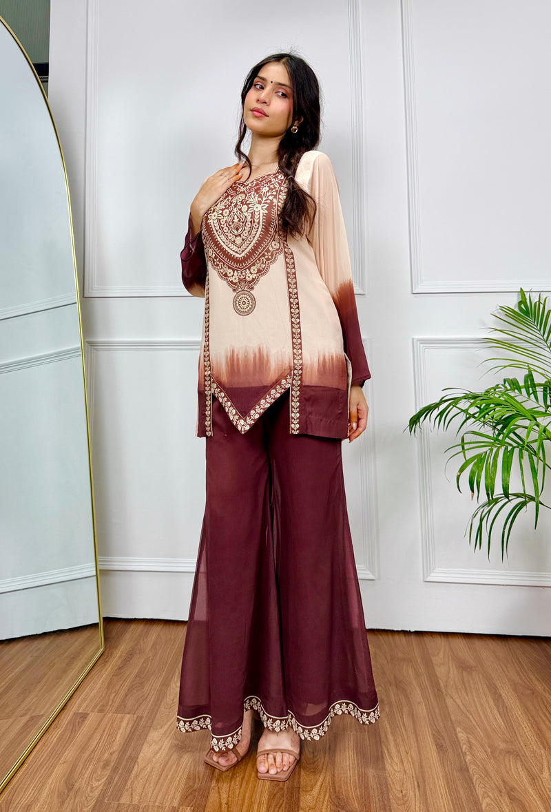 2Pc Digital Printed Swiss Lawn Dress for Women