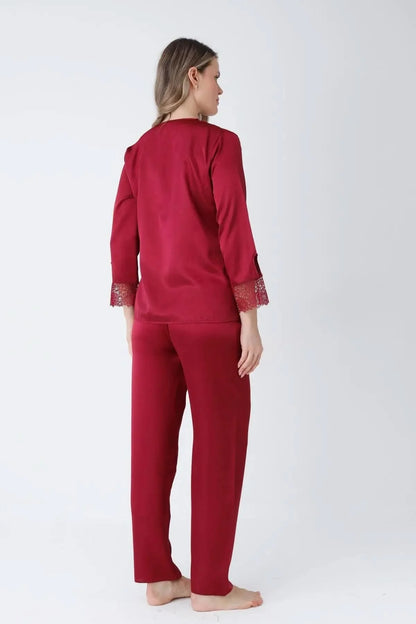 6-Piece Turkish Satin Nightgown Set | Soft, Elegant & Comfortable